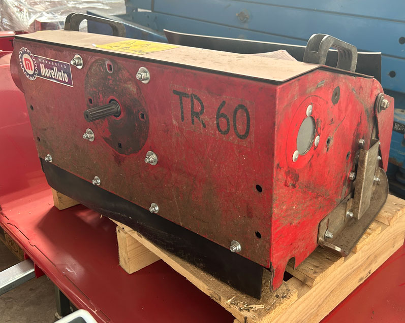 Trinciatrice TR 60 usata con coltelli a Y per motocoltivatore