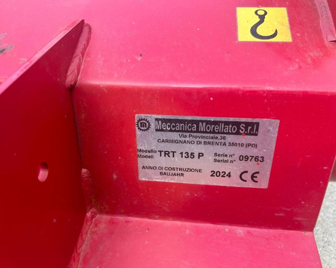 Trincia TRT 135 P per trattorini da 12-35 Hp