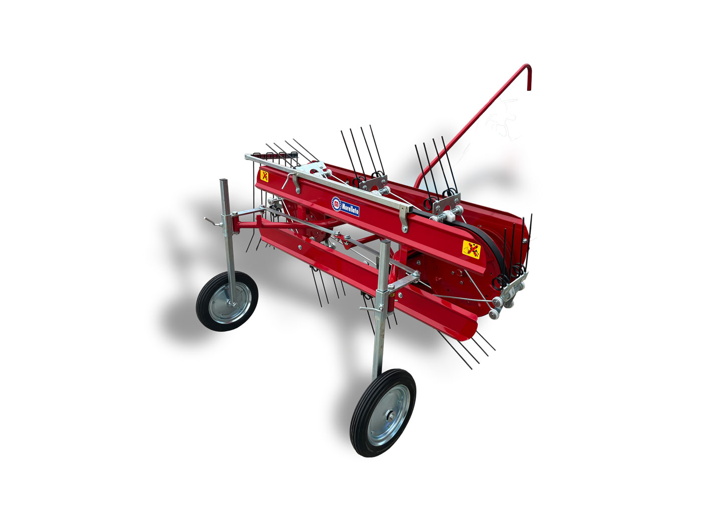 Ranghinatore monocinghia serie M per motocoltivatori